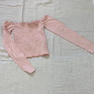 Hollister Off the Shoulder Shirt